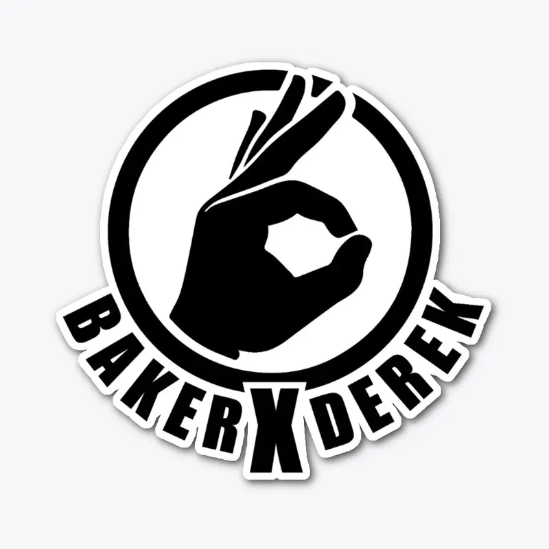 bakerXderek (Black Logo) Design